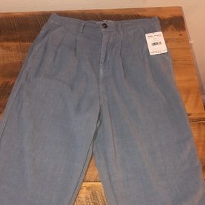 Free People Iinen blend trousers